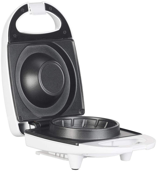 Rosenstein & Söhne Eiswaffel Maker: Waffeleisen für 1 Eiswaffel-Schälchen, antihaft-beschichtet, 520 Watt (Eiswaffeln Waffeleisen, Eisen, Mini)